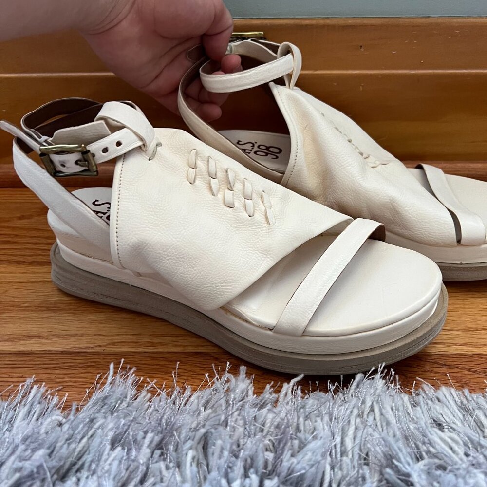 NWT A.S. 98 White Sandals Size 40 (EUR)